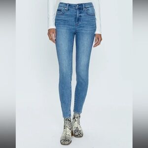 High Waist Cropped Jeans